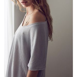 Frankie Oversized Thermal Tee